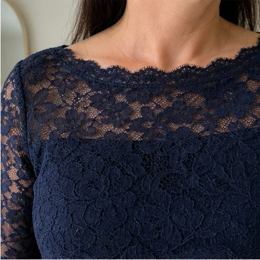Teal V Neck Top